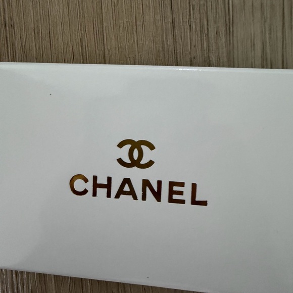 CHANEL Accessories - CHANEL White Box with Gold Logo